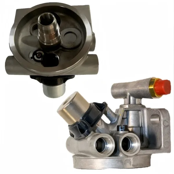 5801699334 Fuel Filter Housing Assembly With Water Sensor & 150° Thermal Valve For Iveco Stralis Trakker Euro6