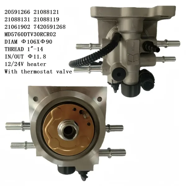 Fuel Filter Housing Assembly 20591266 FFWS Base For Renault Midlum II Volvo